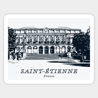 Saint-Étienne - France Magnet